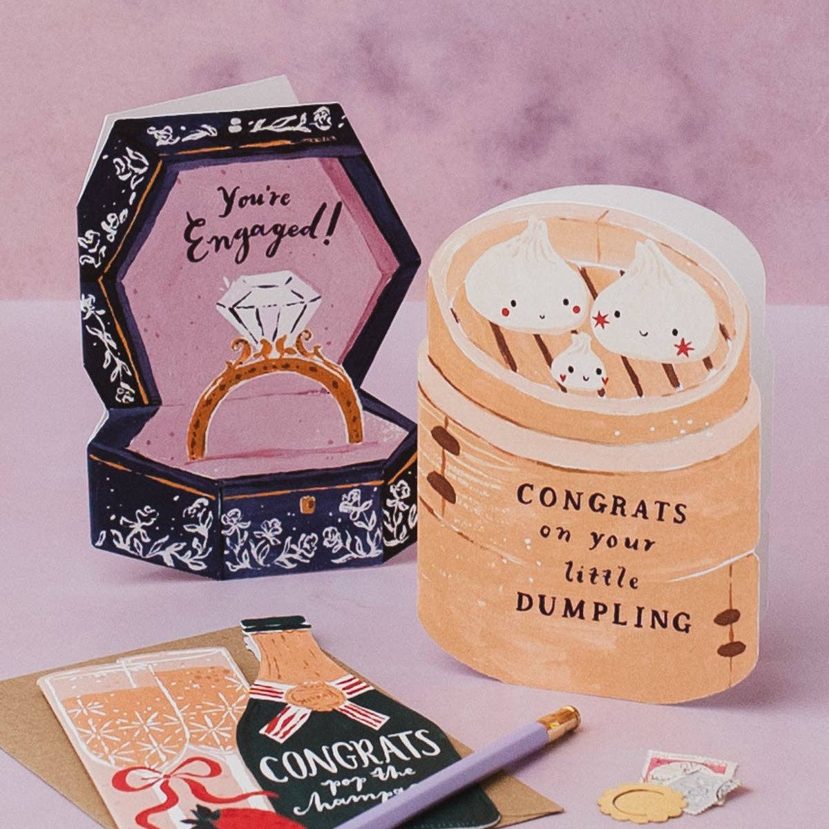 Little Dumpling New Baby Card
