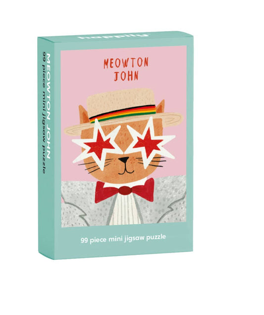 Meowton John - 99 Piece Mini Cat Jigsaw Puzzle