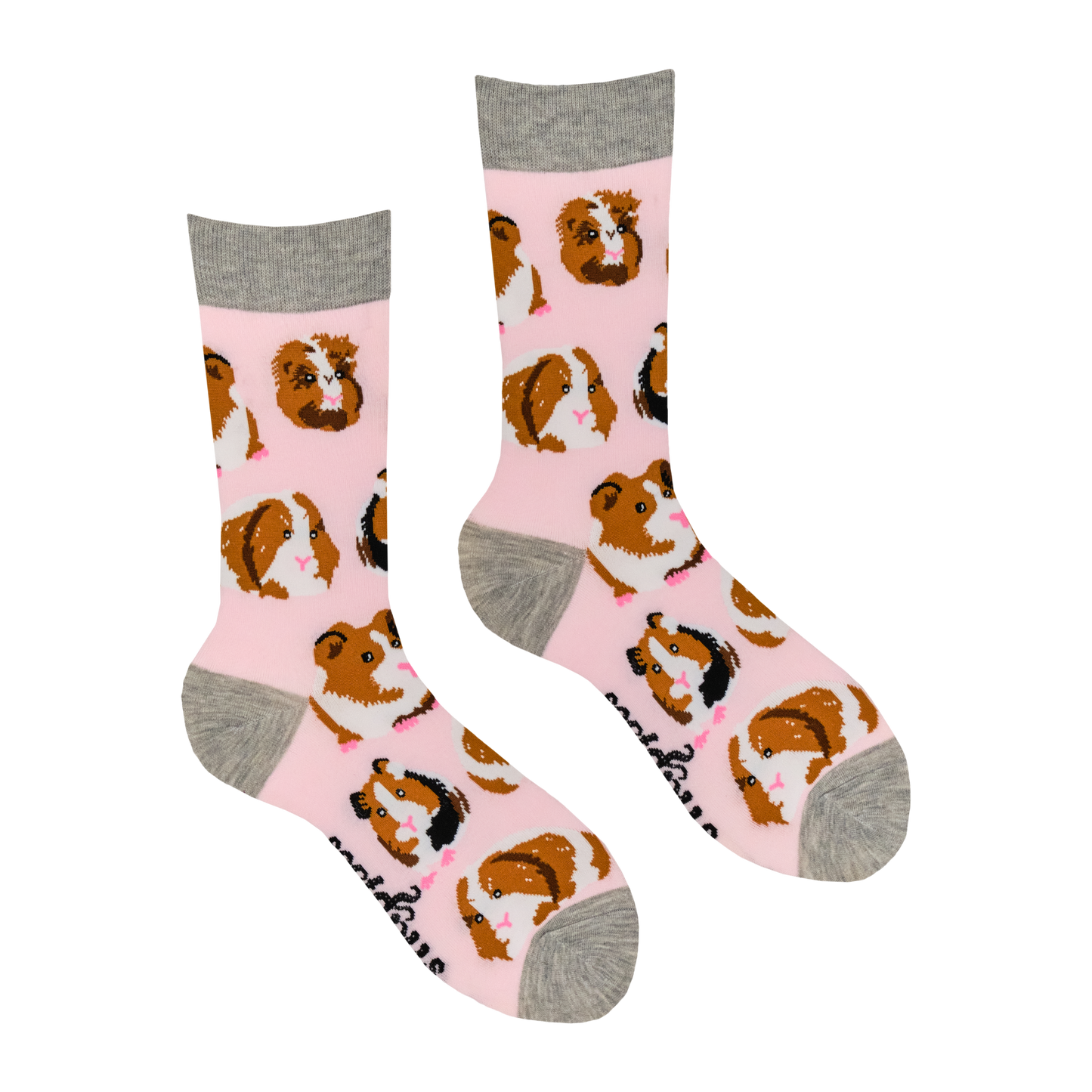 Guinea Pig Unisex Socks Pink