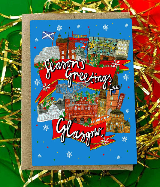 Seasons Greetings fae Glasgow! Card