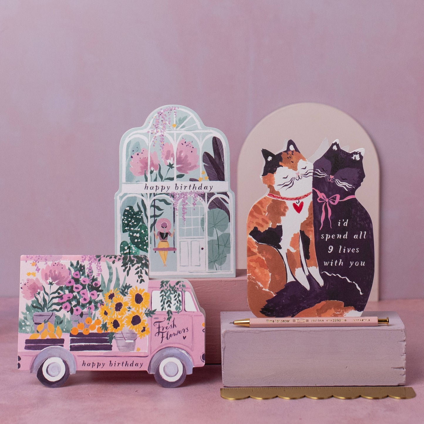 Nine Lives Cats Cards | Love Cards | Cat Anniversary Cards