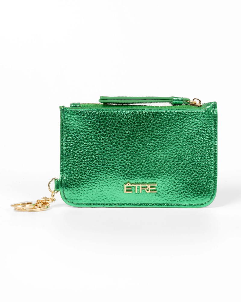 Mia Metallic Card Holder in Assorted Colours