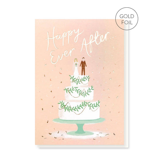 Happy Ever After Wedding Card