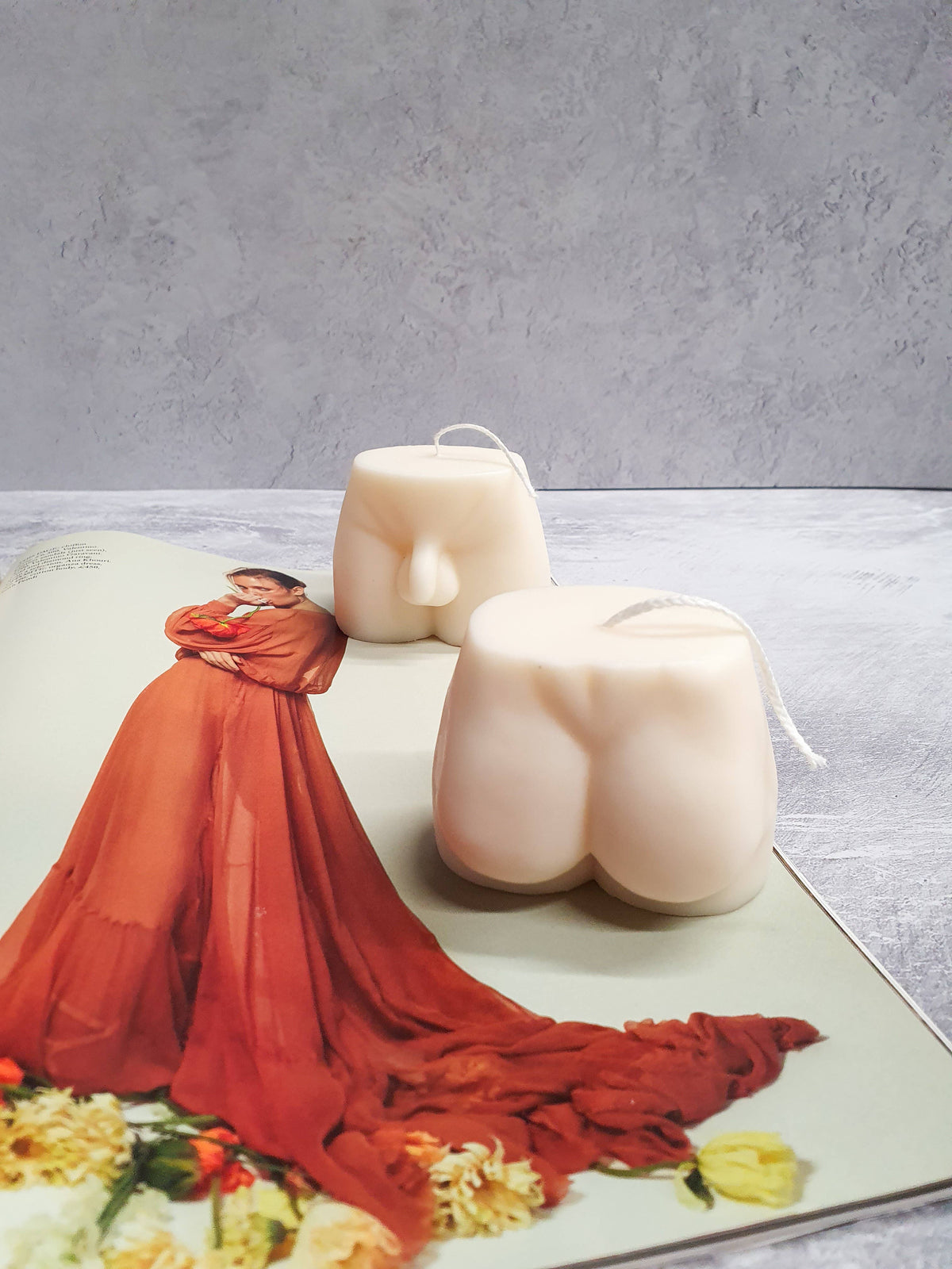 Male Butt And Willy Soy Candle