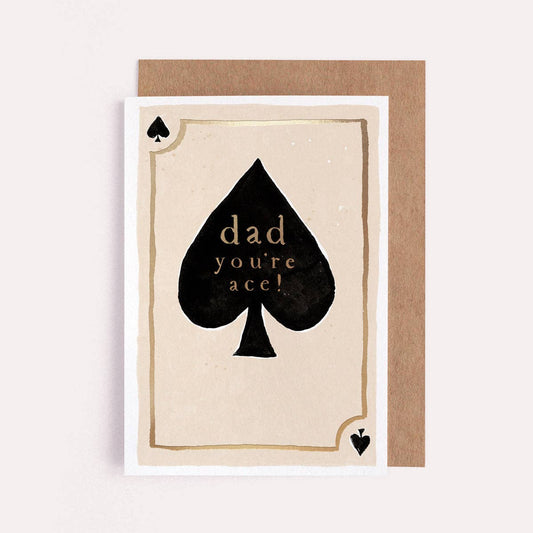 Ace Dad Card | Father’s Day Greeting Card | Birthday Card