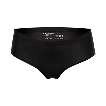 Classic Black Seamless Full Briefs