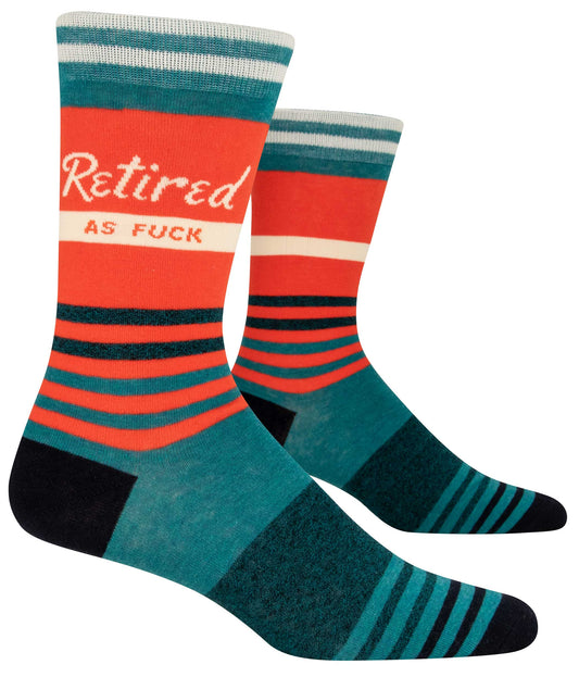 Retired As Fuck Men's Socks