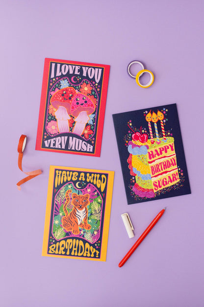 Happy Birthday Sugar Card