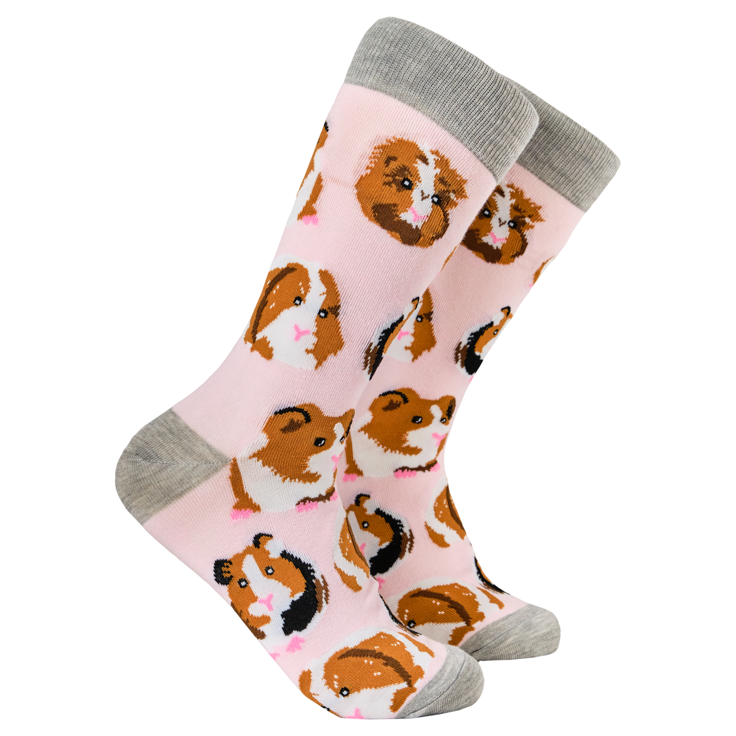 Guinea Pig Unisex Socks Pink