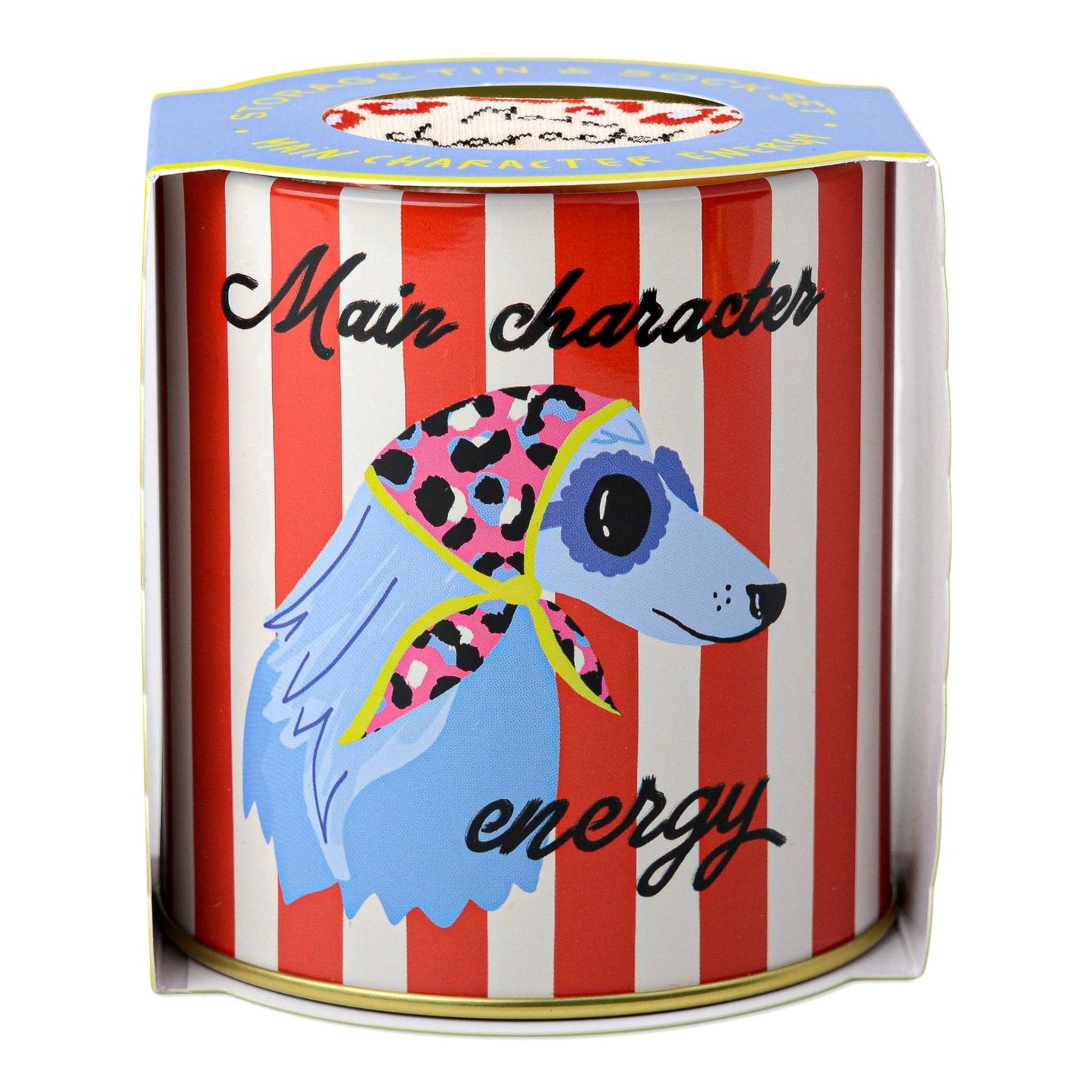 Main Character Energy Hijinx Socks in a Tin