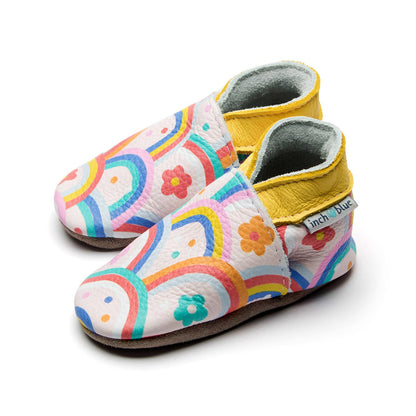 Iris Rainbows Leather Baby Shoes