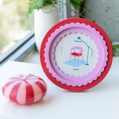 Frilled Photo Frame  By Helio Ferretti