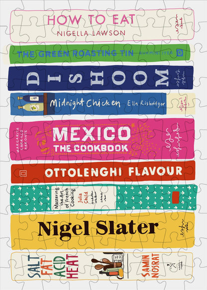 Cook Books - 99 Piece Mini Foodie Jigsaw Puzzle