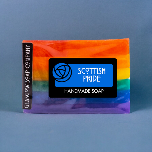 Scottish Pride Handmade Soap Slice