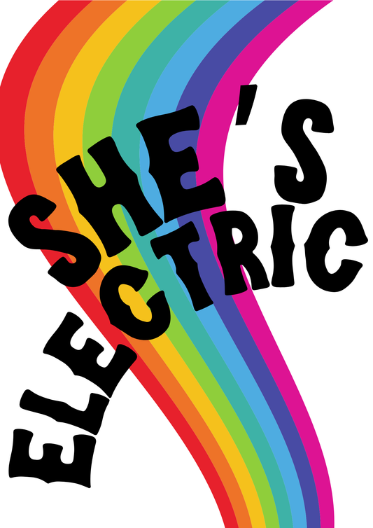 She’s Electric Oasis A4 Art Print