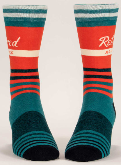 Retired As Fuck Men's Socks