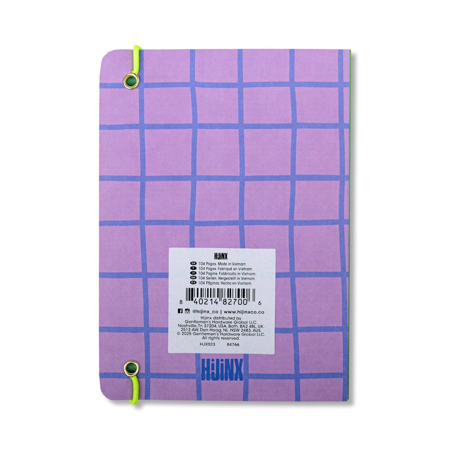 Not Today Hijinx Notebook