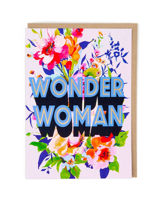 Wonder Woman Mother's Day Greeting Card