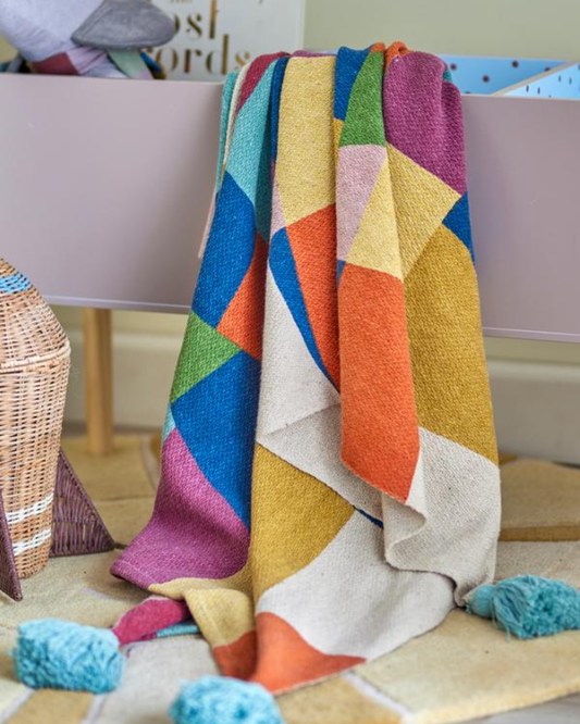 Colorine Throw Blanket