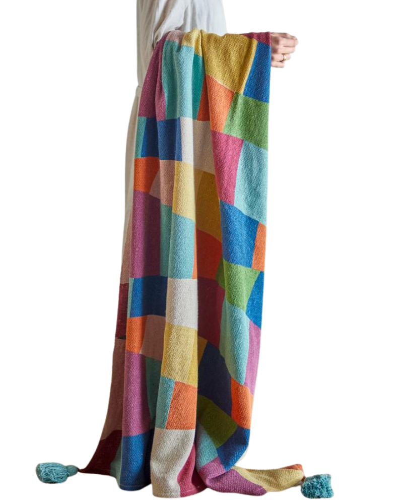 Colorine Throw Blanket