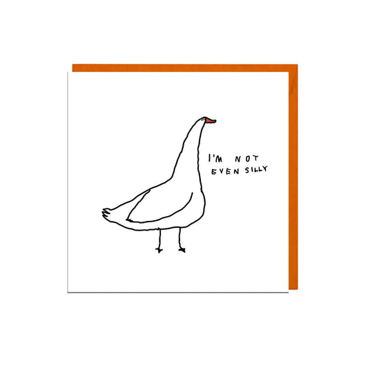 Silly Goose Greeting Card