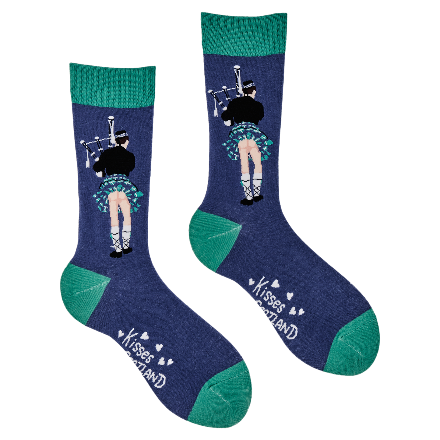 Scottish Kilt Bum Socks Small