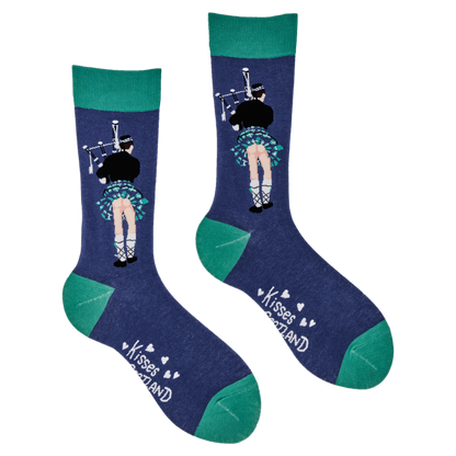 Scottish Kilt Bum Socks Large