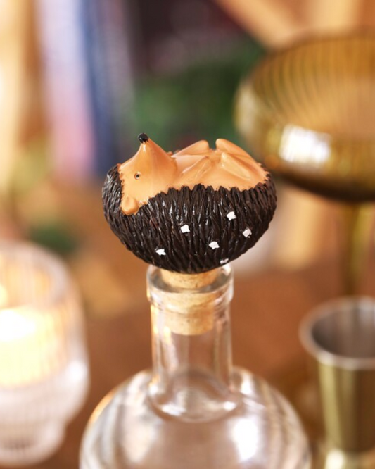 Hedgehog Cork Bottle Stopper