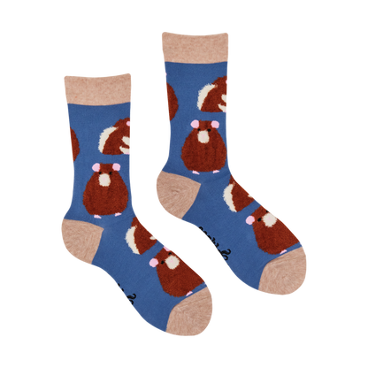 Fluffy Hamster Unisex Socks