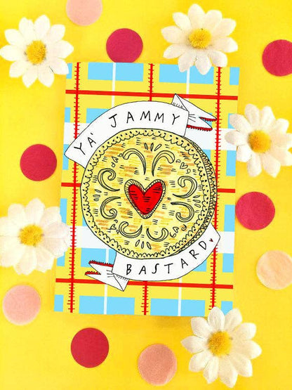 Ya' Jammy Bastard Greetings Card