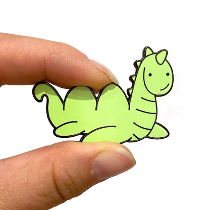 Nessie Loch Ness Monster Enamel Pin