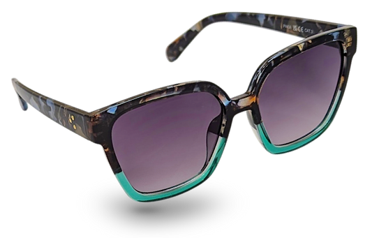 Paige Oversized Resin Frame Unisex Sunglasses Assorted