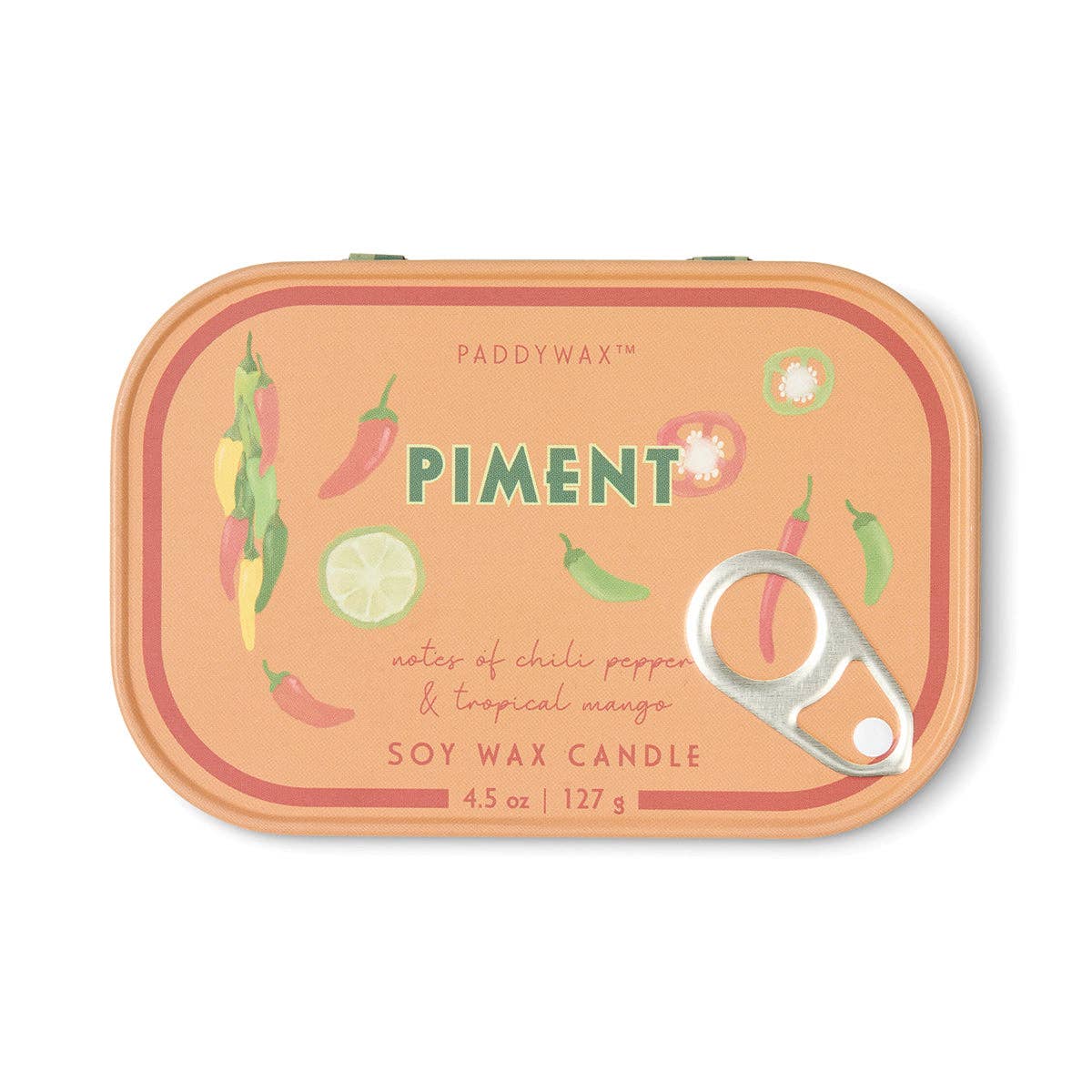 Pimento Chilli And Mango Bistro Tin Candle By Paddywax