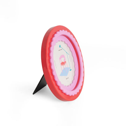 Frilled Photo Frame  By Helio Ferretti