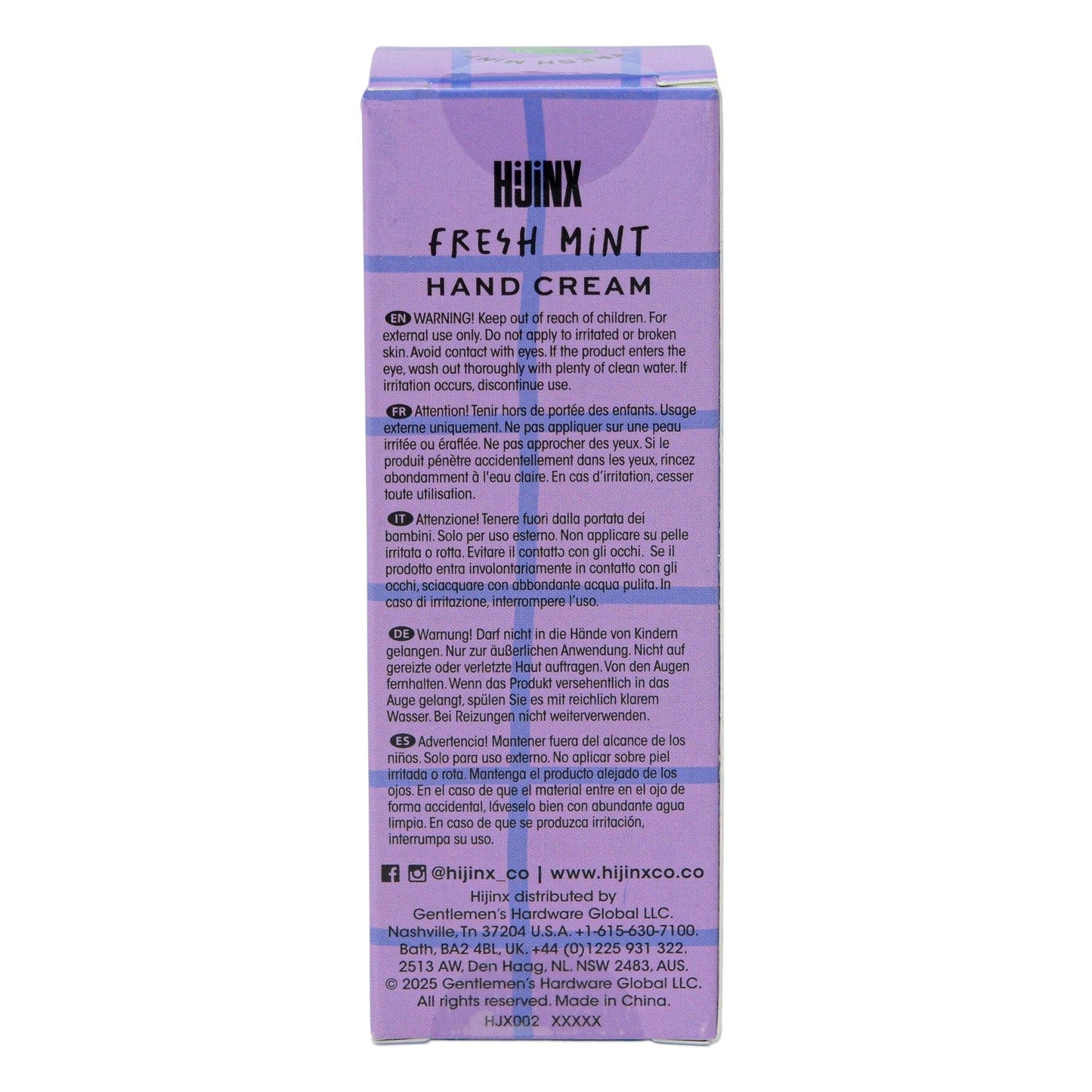 Hijinx Hand Cream Assorted