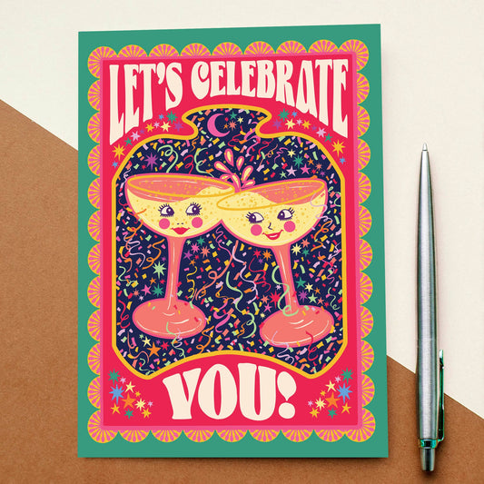Let's Celebrate Congratulations Card