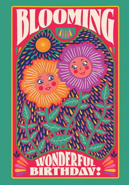 Blooming Wonderful Birthday Card