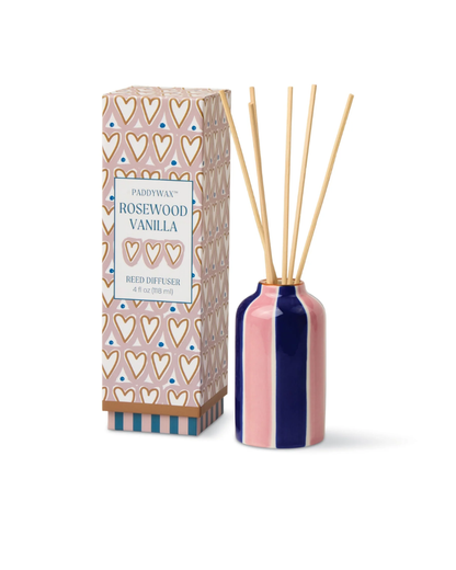Hearts A Dopo Ceramic Diffuser Rosewood Vanilla By Paddywax