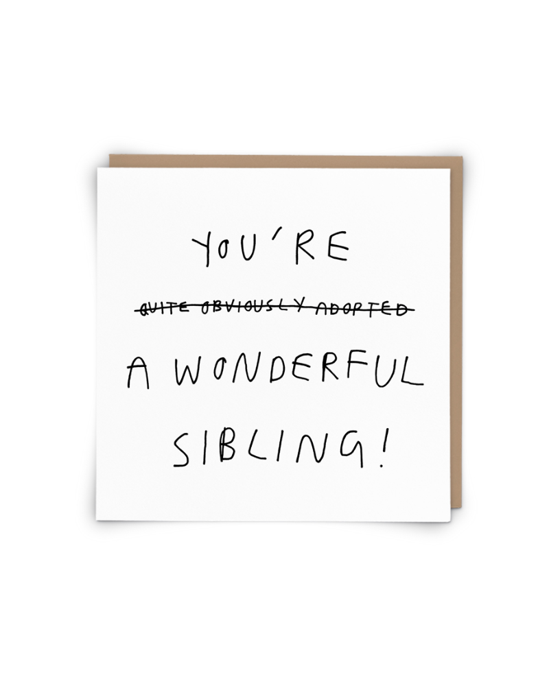 Adopted Birthday Card