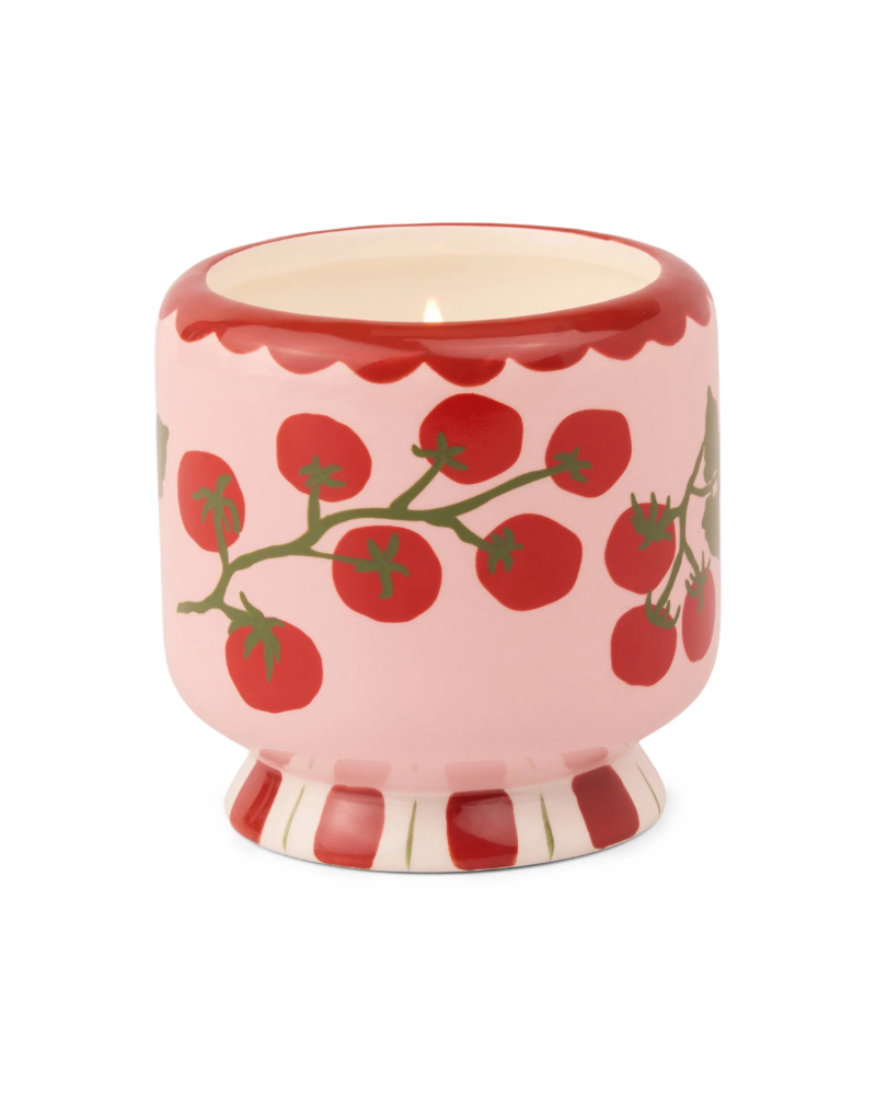 A Dopo Heirloom Tomato Ceramic Candle By Paddywax