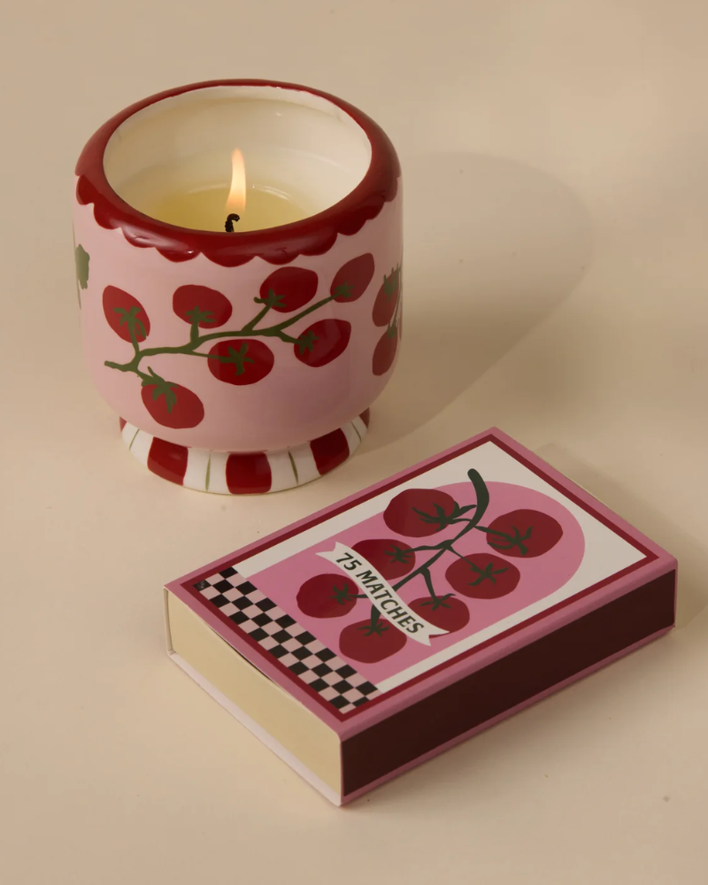 A Dopo Heirloom Tomato Ceramic Candle By Paddywax