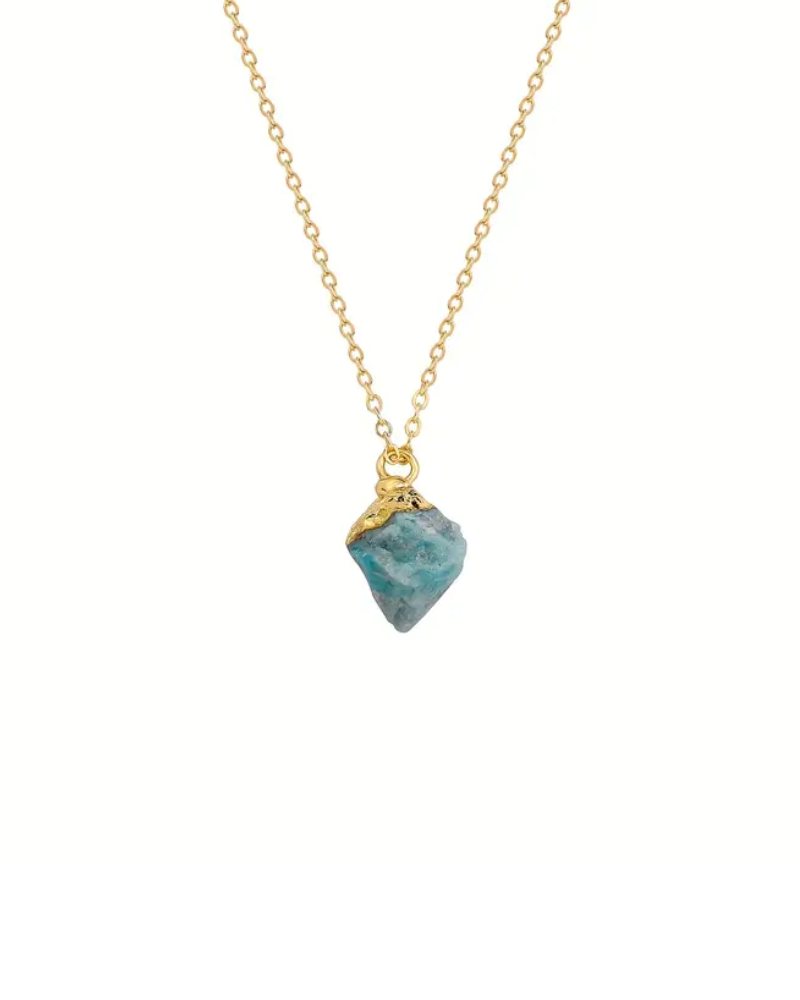 Natural Raw Gemstone Necklaces Assorted