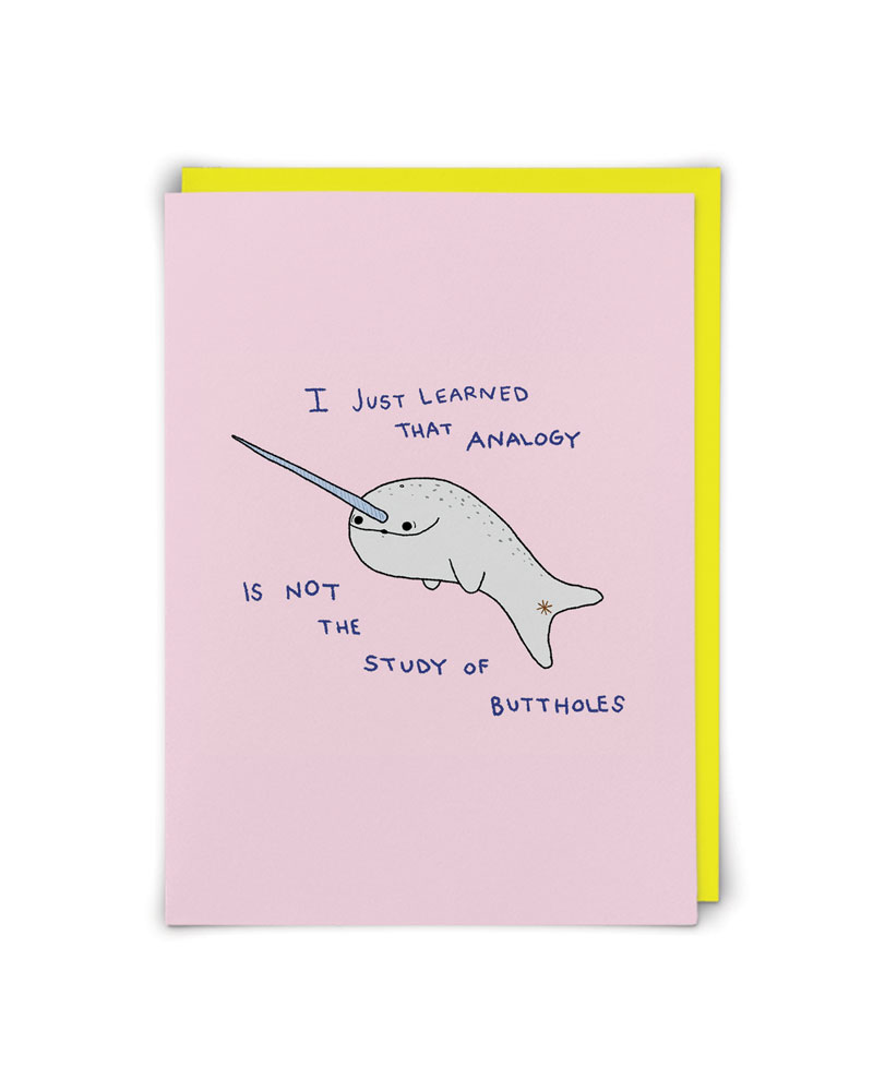 Analogy Greeting Card