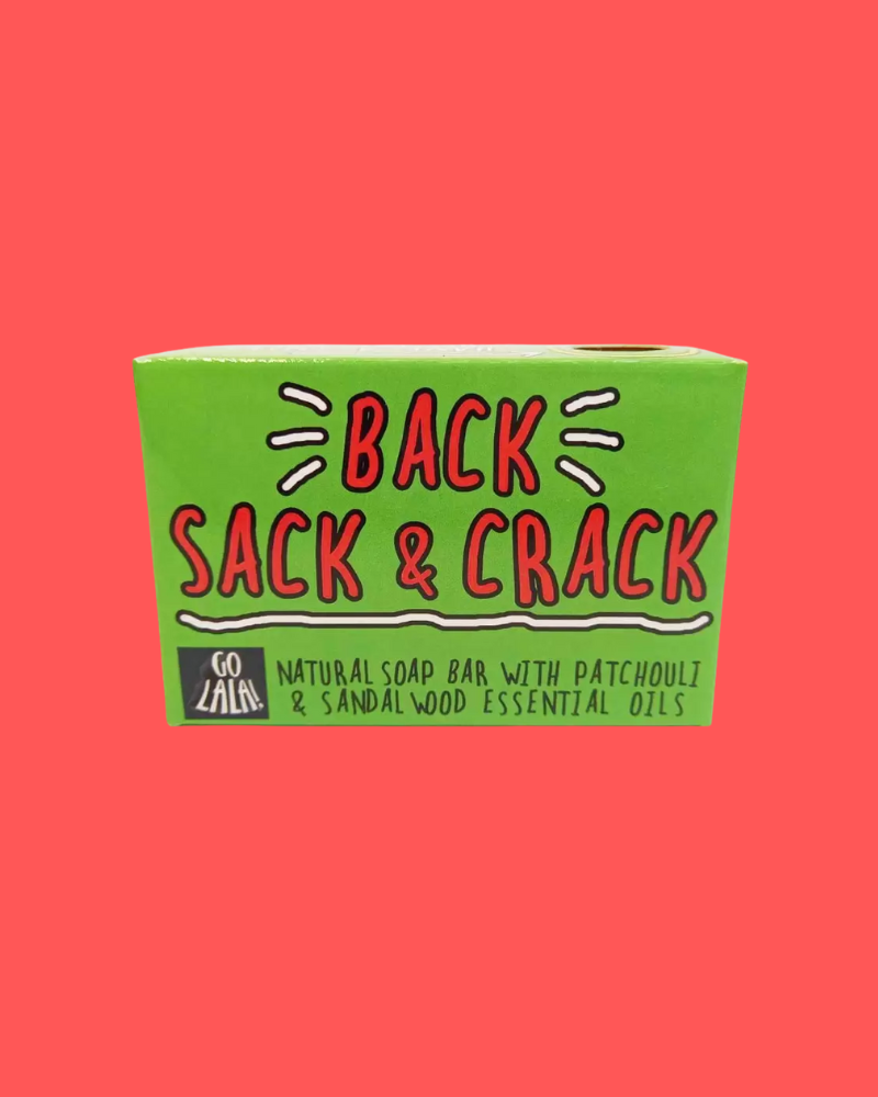 Back Sack Crack Soap Bar