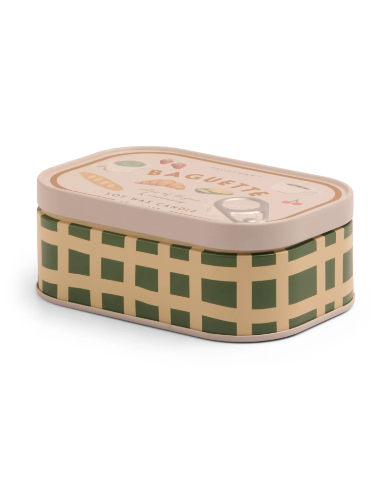 Baguette Bistro Tin Candle Paddywax
