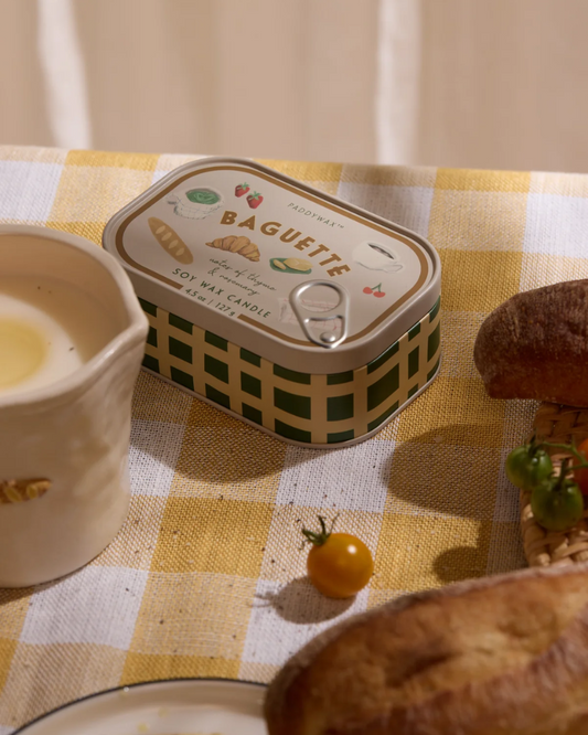 Baguette Bistro Tin Candle Paddywax