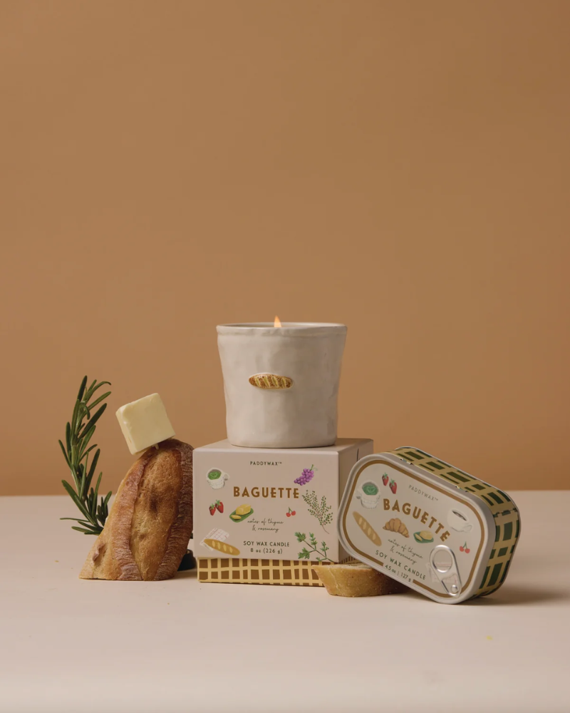 Baguette Bistro Tin Candle Paddywax