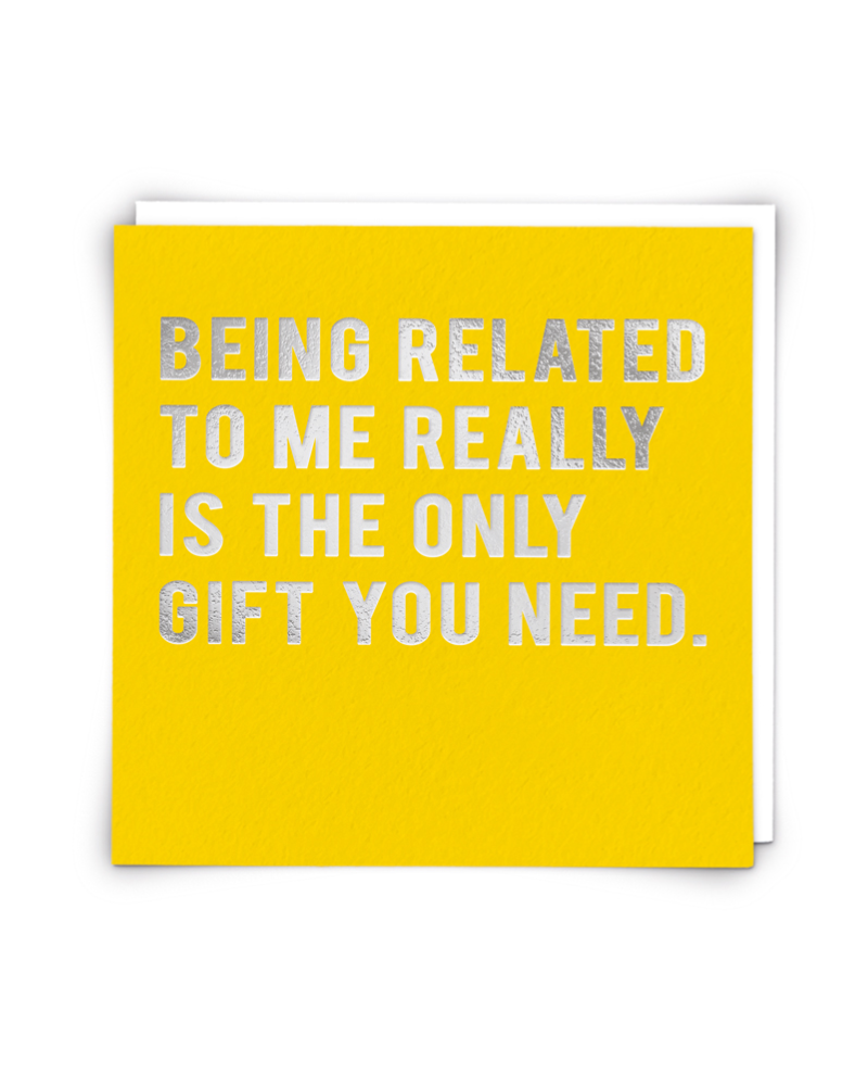 Being Related Greeting Card