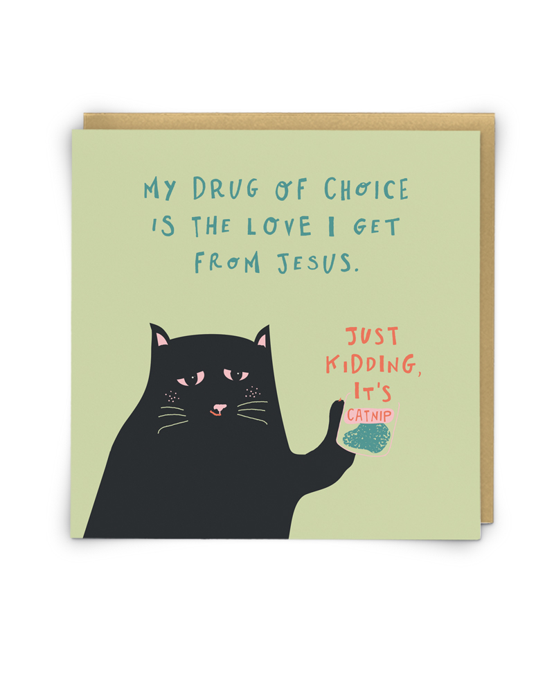 Catnip Square Card