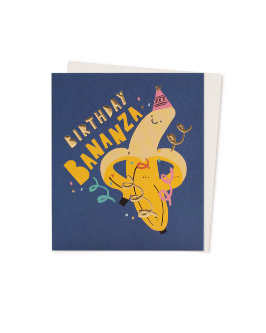 Birthday Bananza Greetings Card